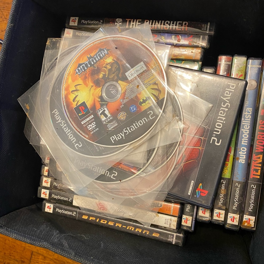 A bunch of classic PS2 games/ Can be sold separately